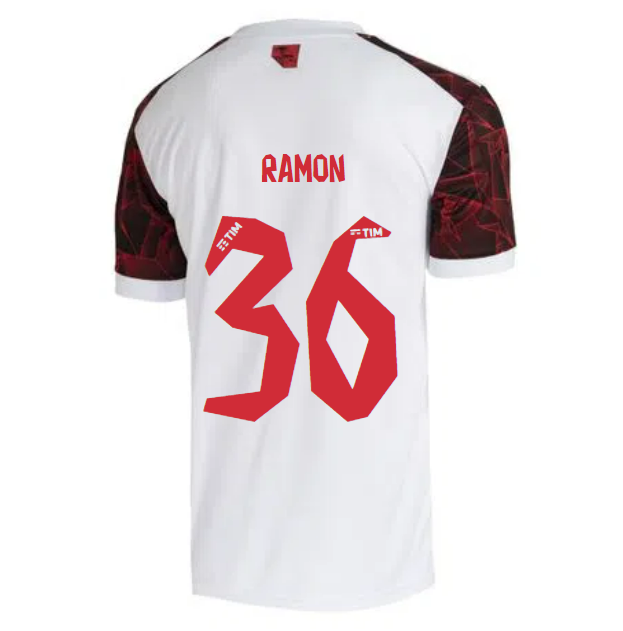 2021/22 Flamengo Away Kit Soccer Jersey RAMON #36